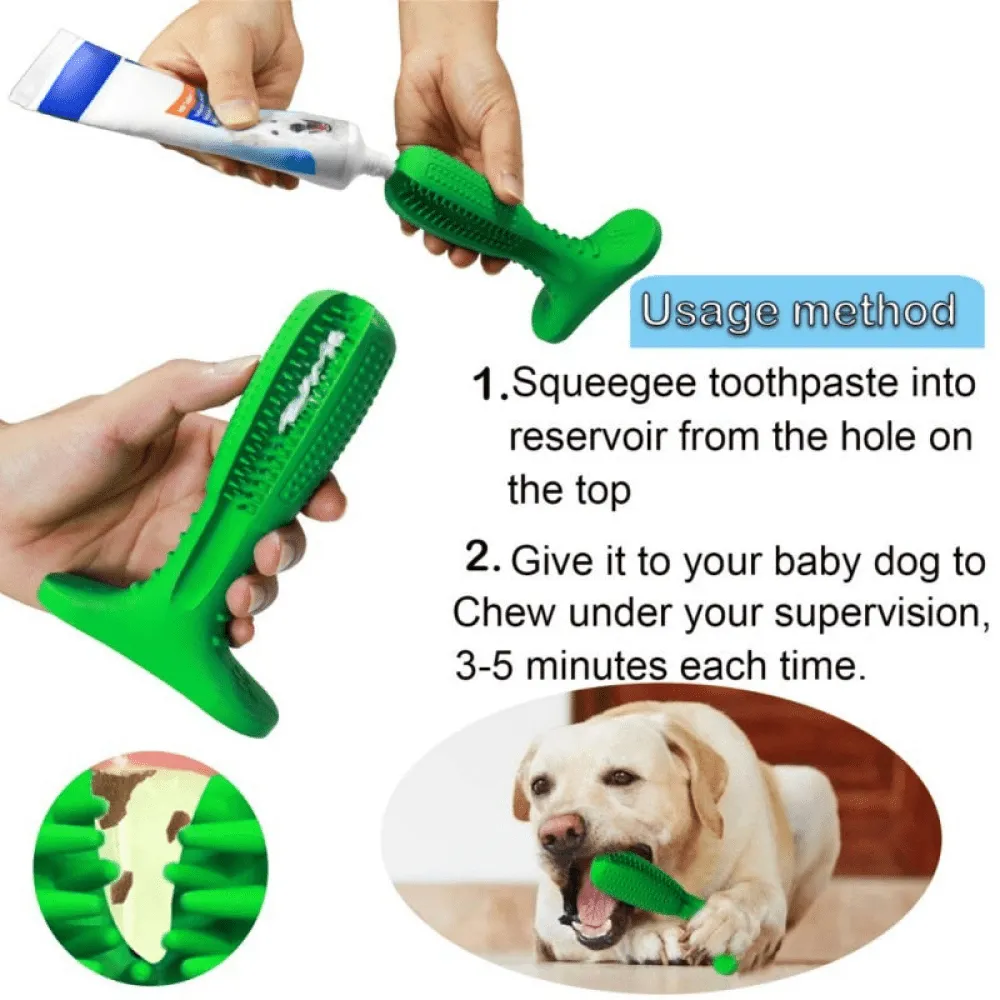 Pawsindia Dental Toy for Dogs (Green)