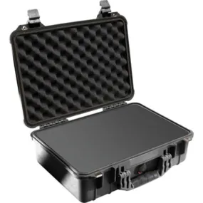 Pelican 1500 1500-000-110 Protector Case with Foam, Black, 1 Each