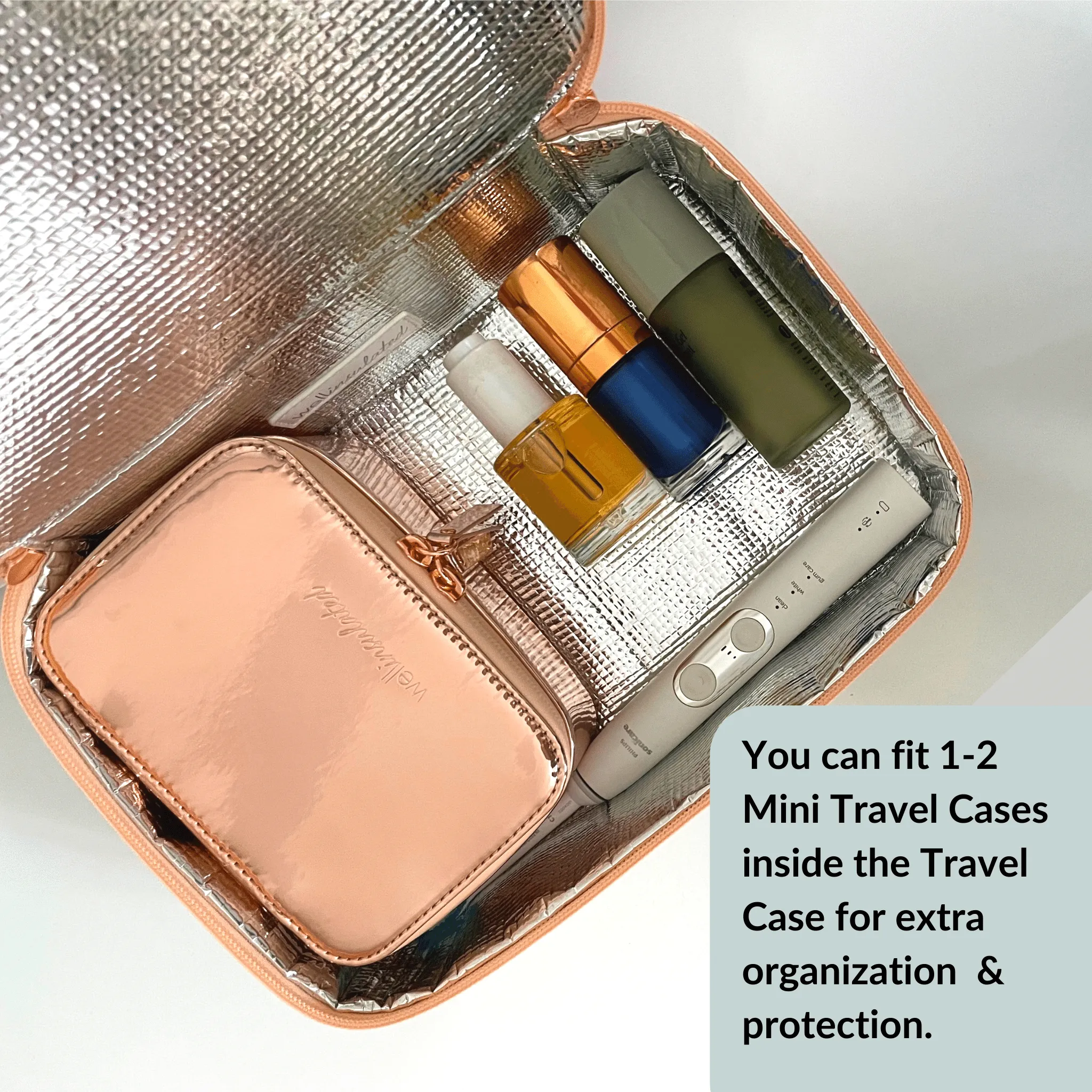 Performance Travel Case ROSE GOLD