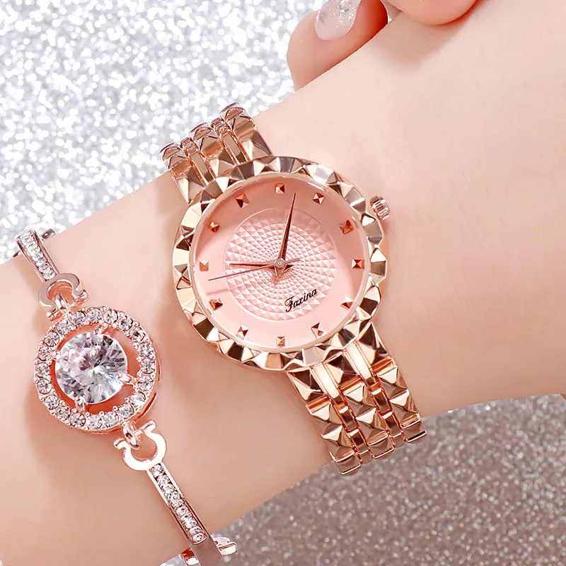 Personality Shining Bracelet Women's Watch