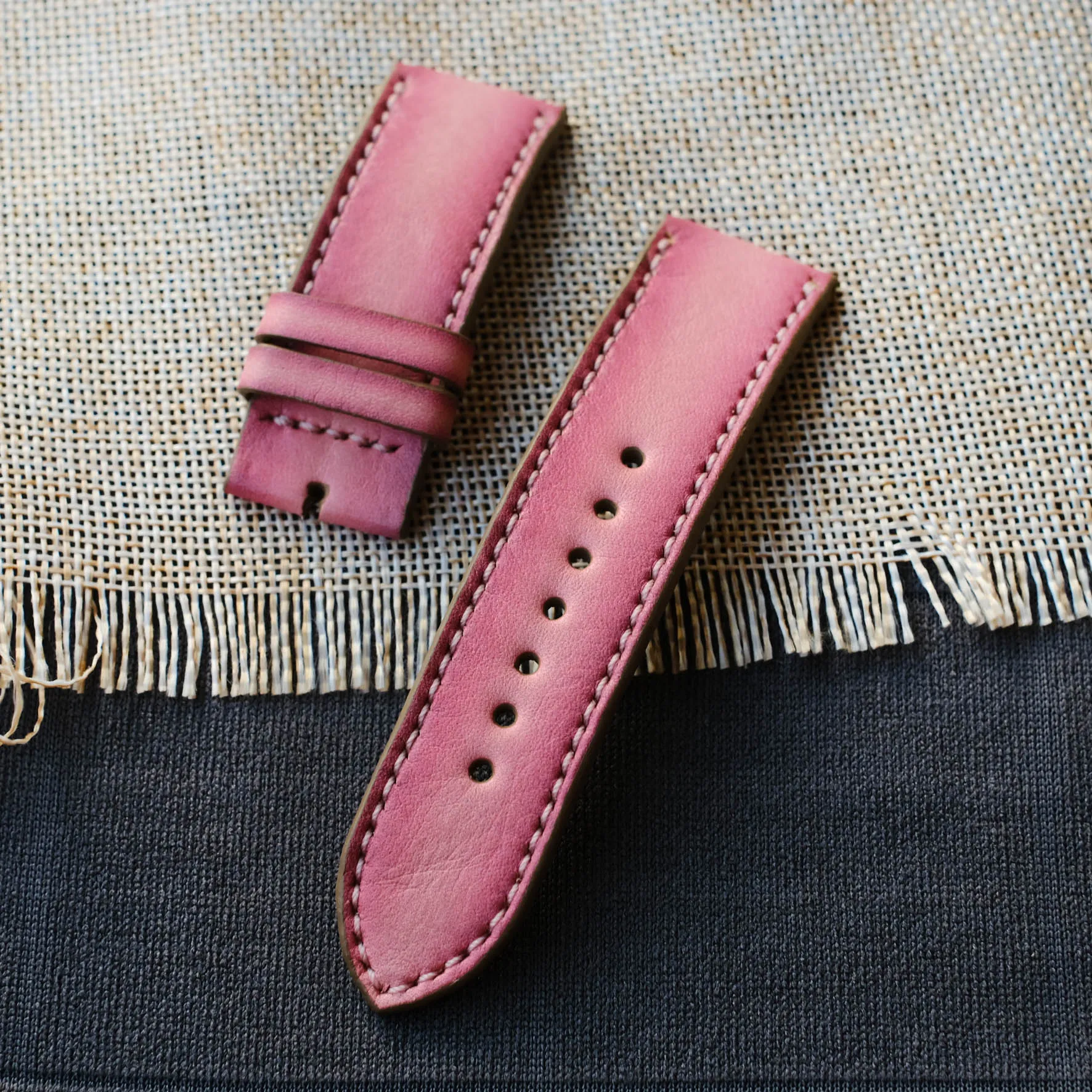 Pink Galaxy Watch Strap