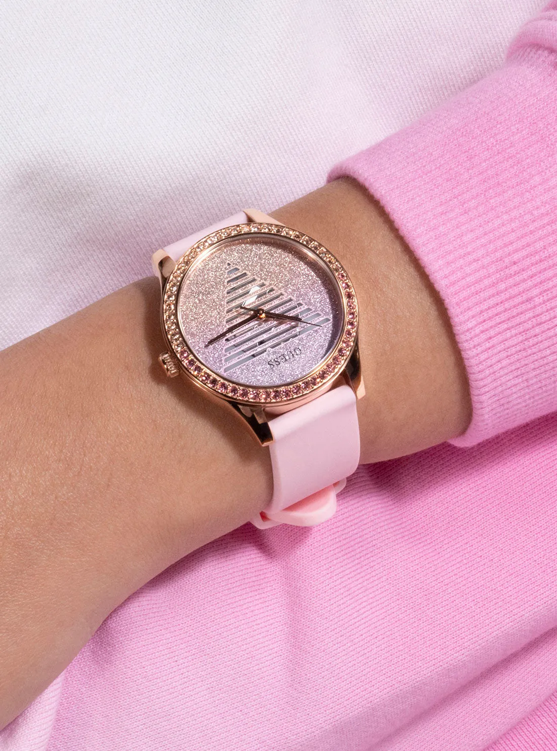 Pink Lady Idol Silicone Watch