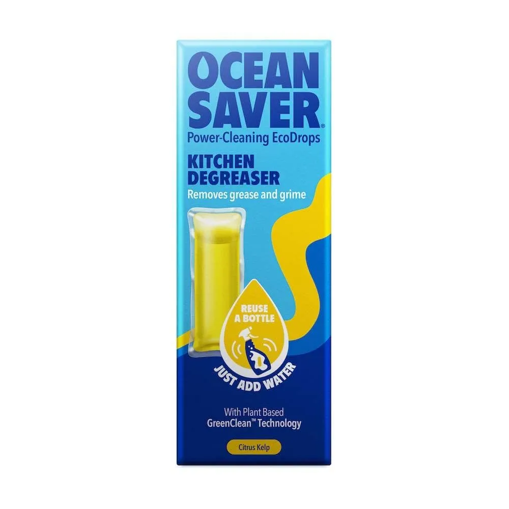 Plastic Free Cleaning Drop Kitchen Degreaser - Citrus Kelp