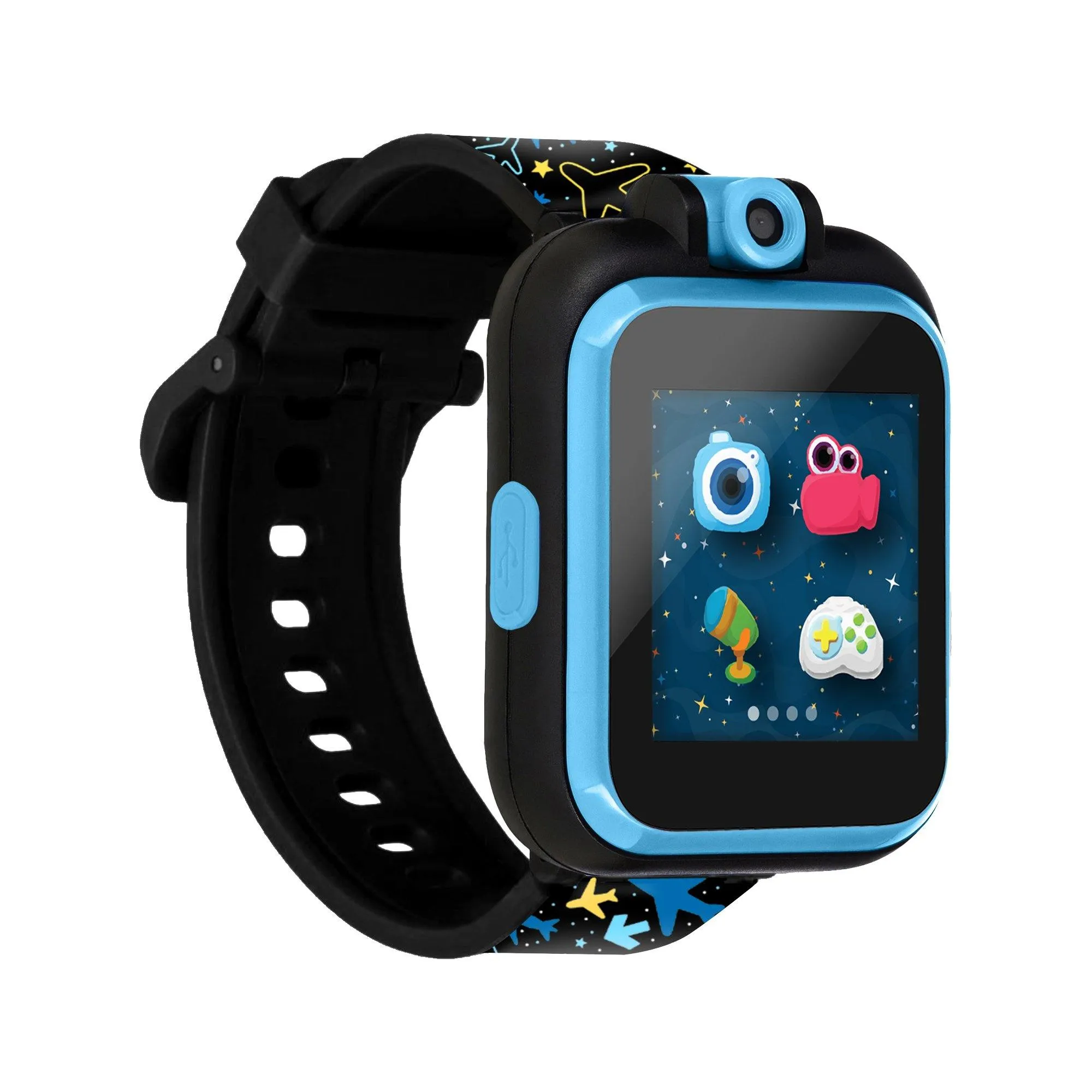 PlayZoom Smartwatch for Kids: Blue Airplanes