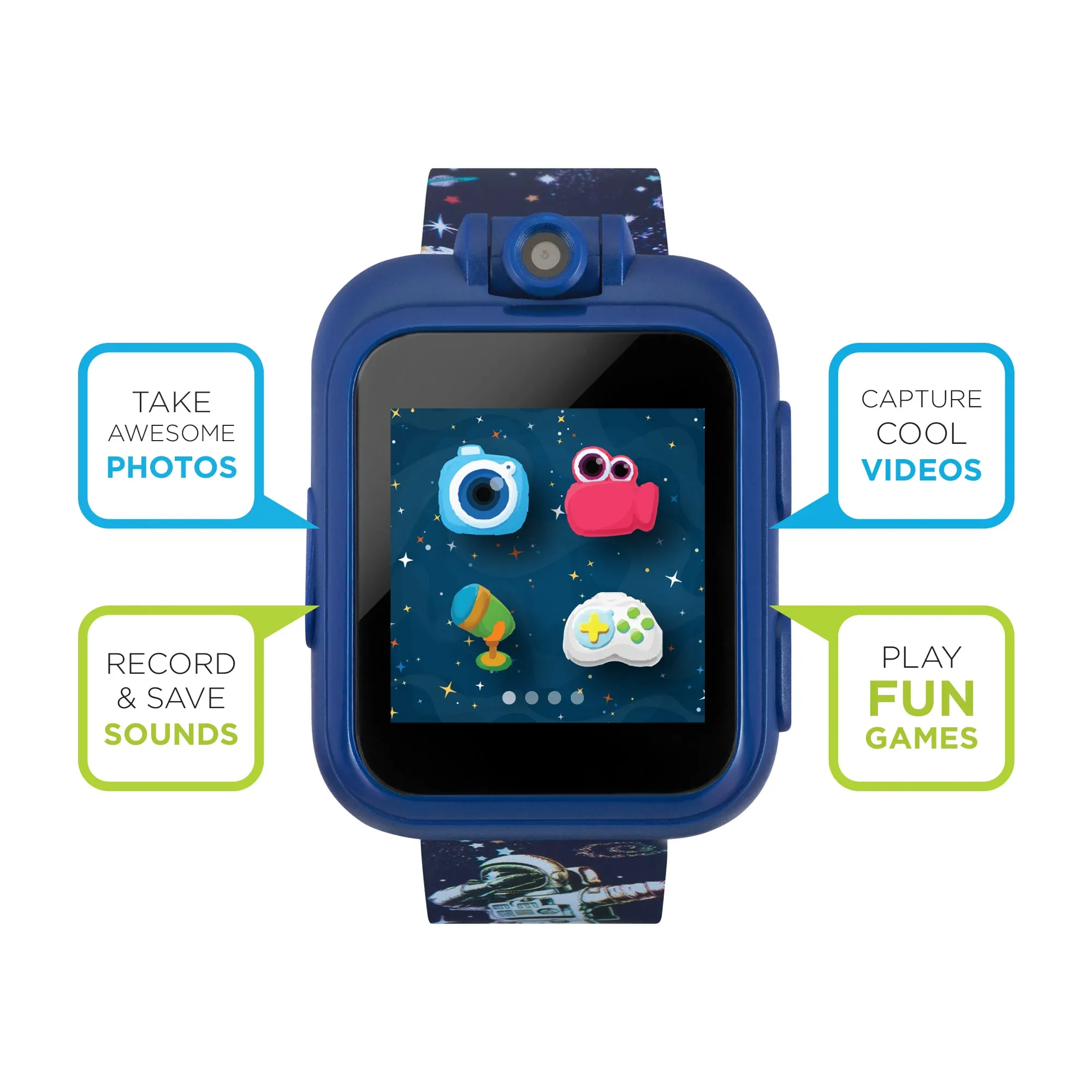 PlayZoom Smartwatch for Kids: Spaceman Print