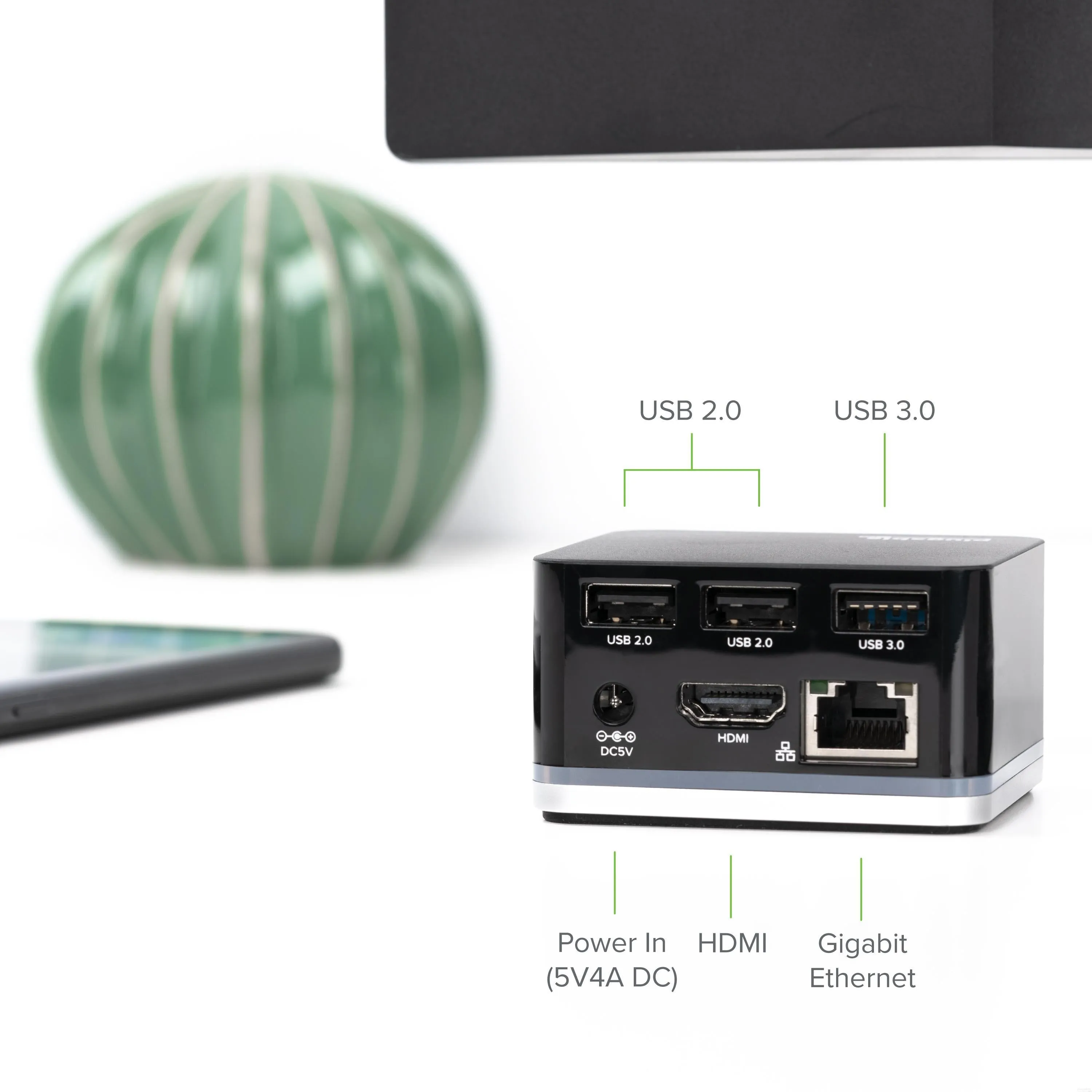 Plugable USB-C Phone Docking Station with 15W Charging