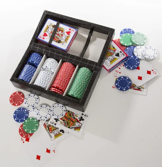 Poker Set- Black Poco