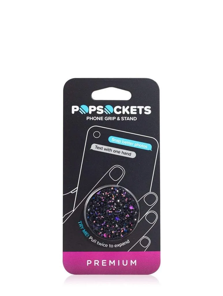 PopSockets Grips Sparkle Black