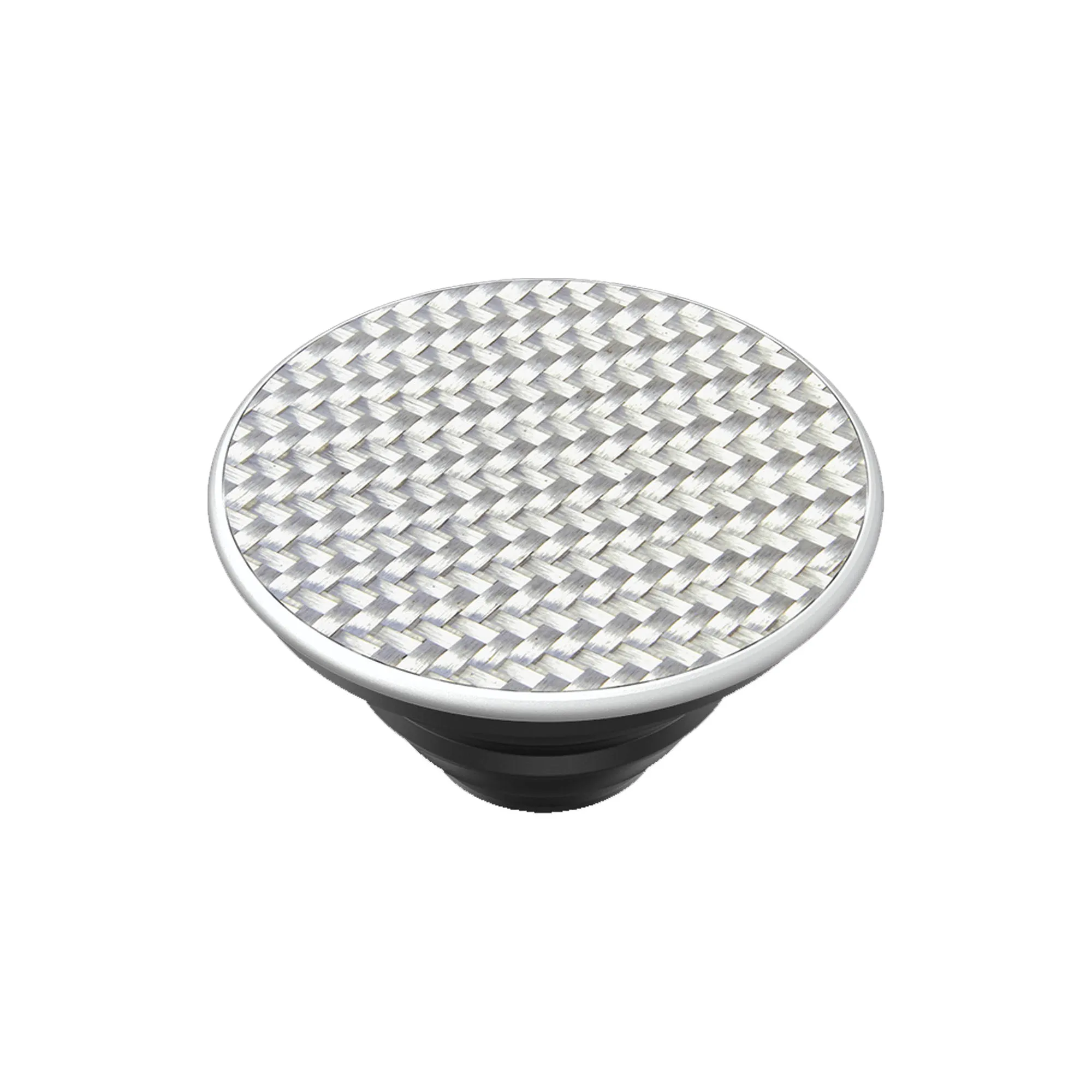 PopSockets PopGrip LUXE Swappable - Genuine Metal Fiber