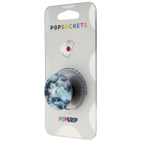 PopSockets: PopGrip with Swappable Top for Phones and Tablets - Blue Marble