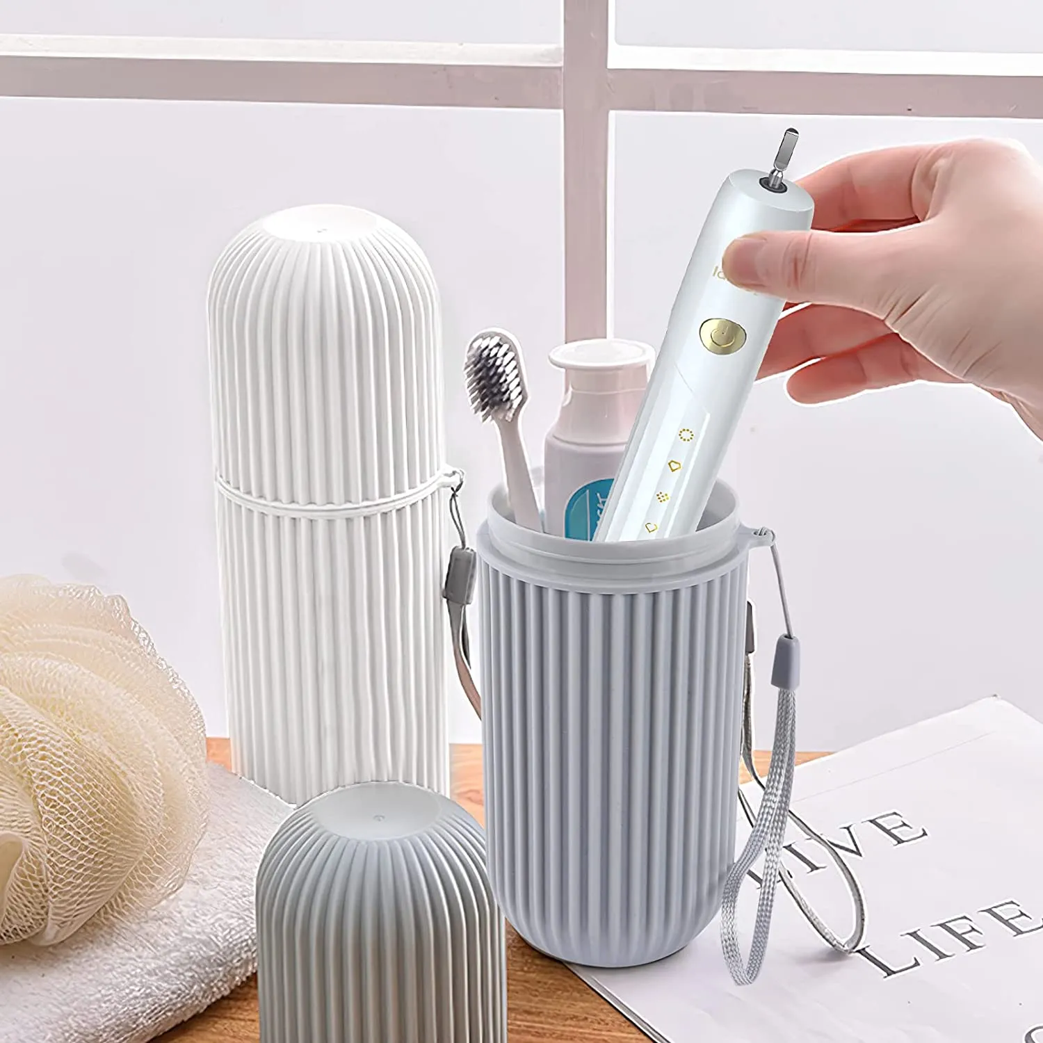 Portable Travel Toothbrush Case