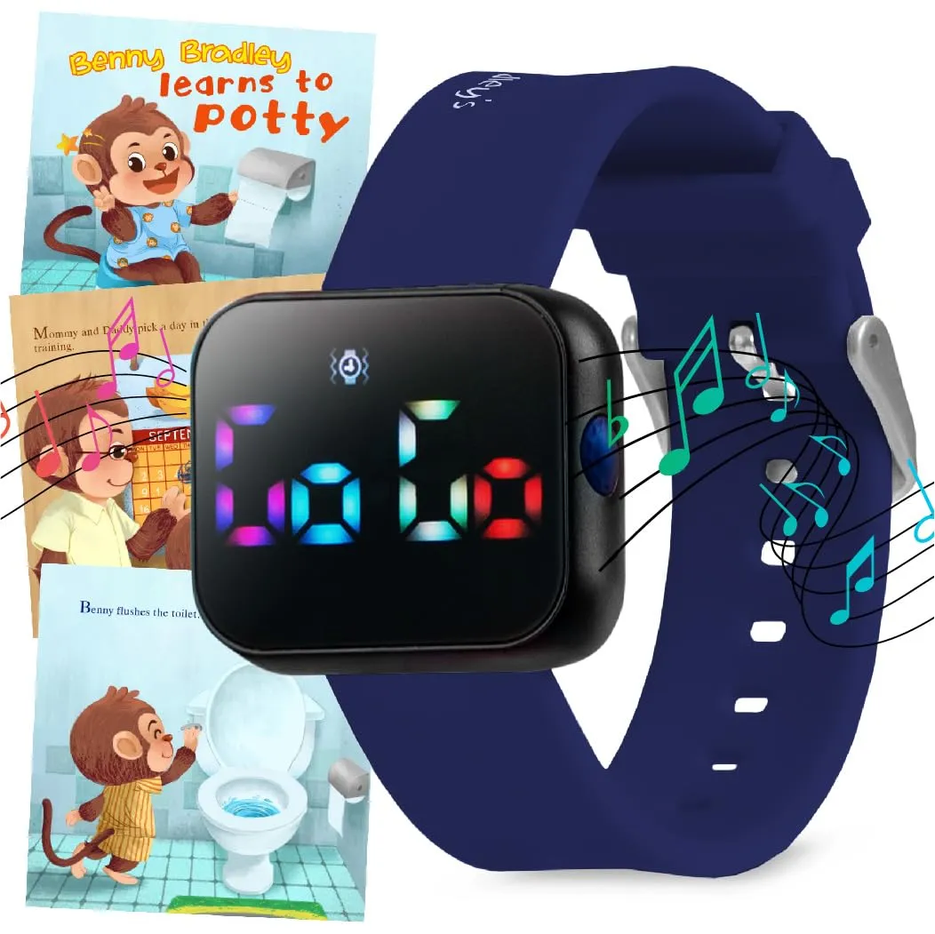 Potty Training Watch with eBook - Navy