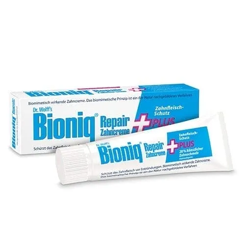 Prevent gingivitis, BIONIQ Repair Toothpaste Plus