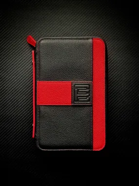 Project Carbon Cigar Case Black Red Leather (2024 VERSION)