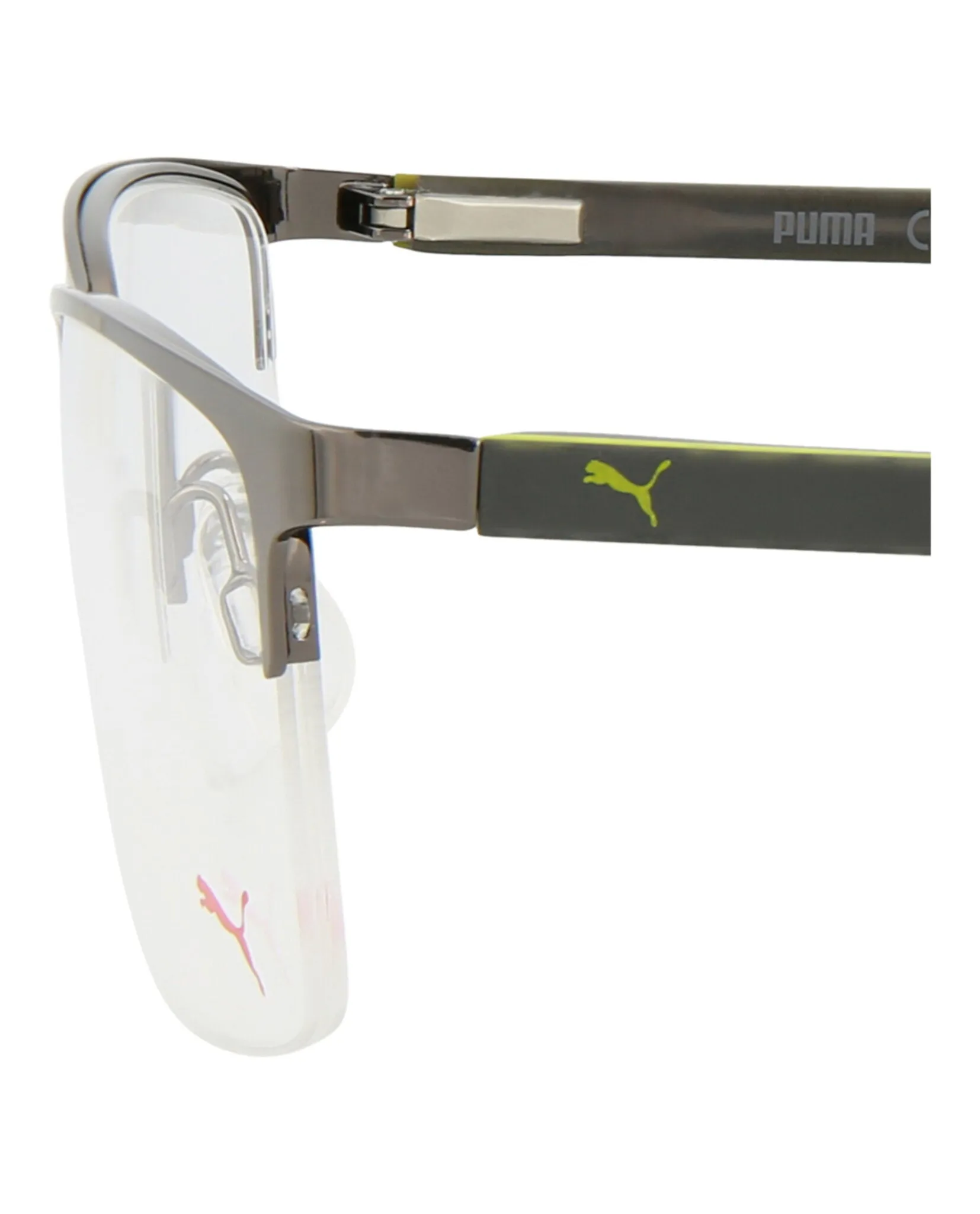 Puma Square-Frame Metal Optical Frames, style # PU0028O-30000027008