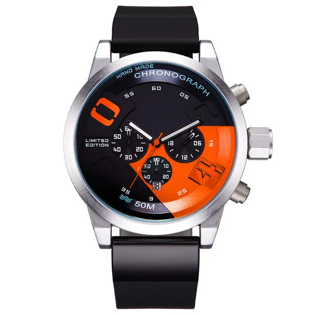 Racing Car Inspired Waterproof Wristwatch v1