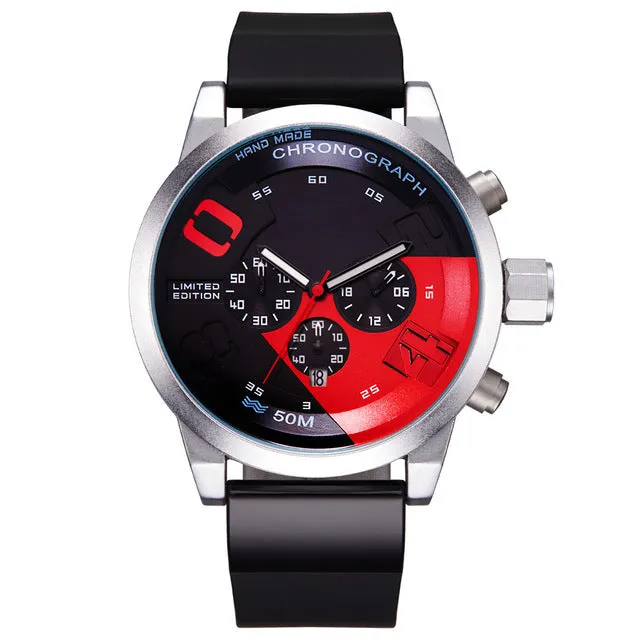 Racing Car Inspired Waterproof Wristwatch v1