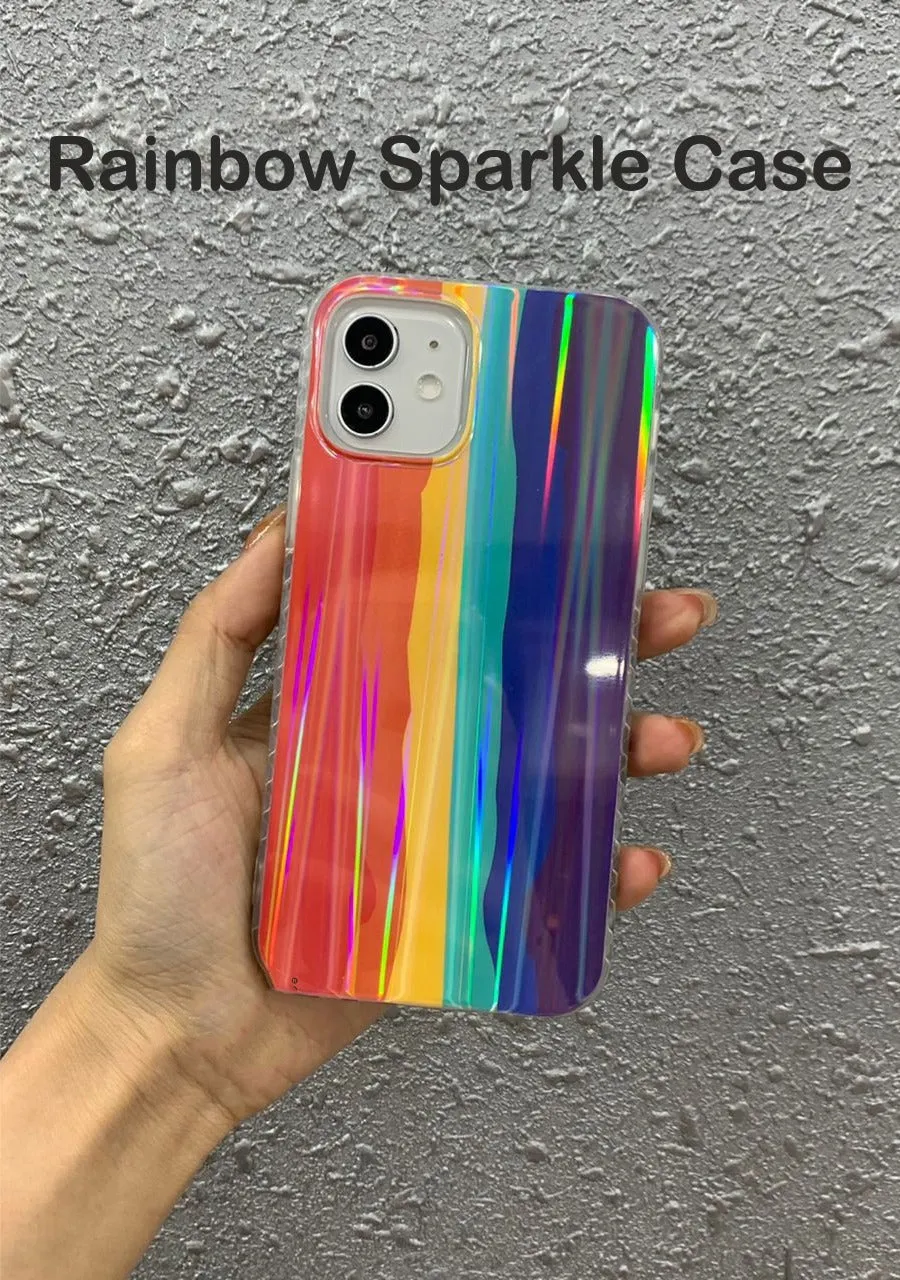 Rainbow Shiny Hard Case For Vivo