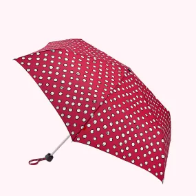 RASPBERRY POLKA PEARLS UMBRELLA