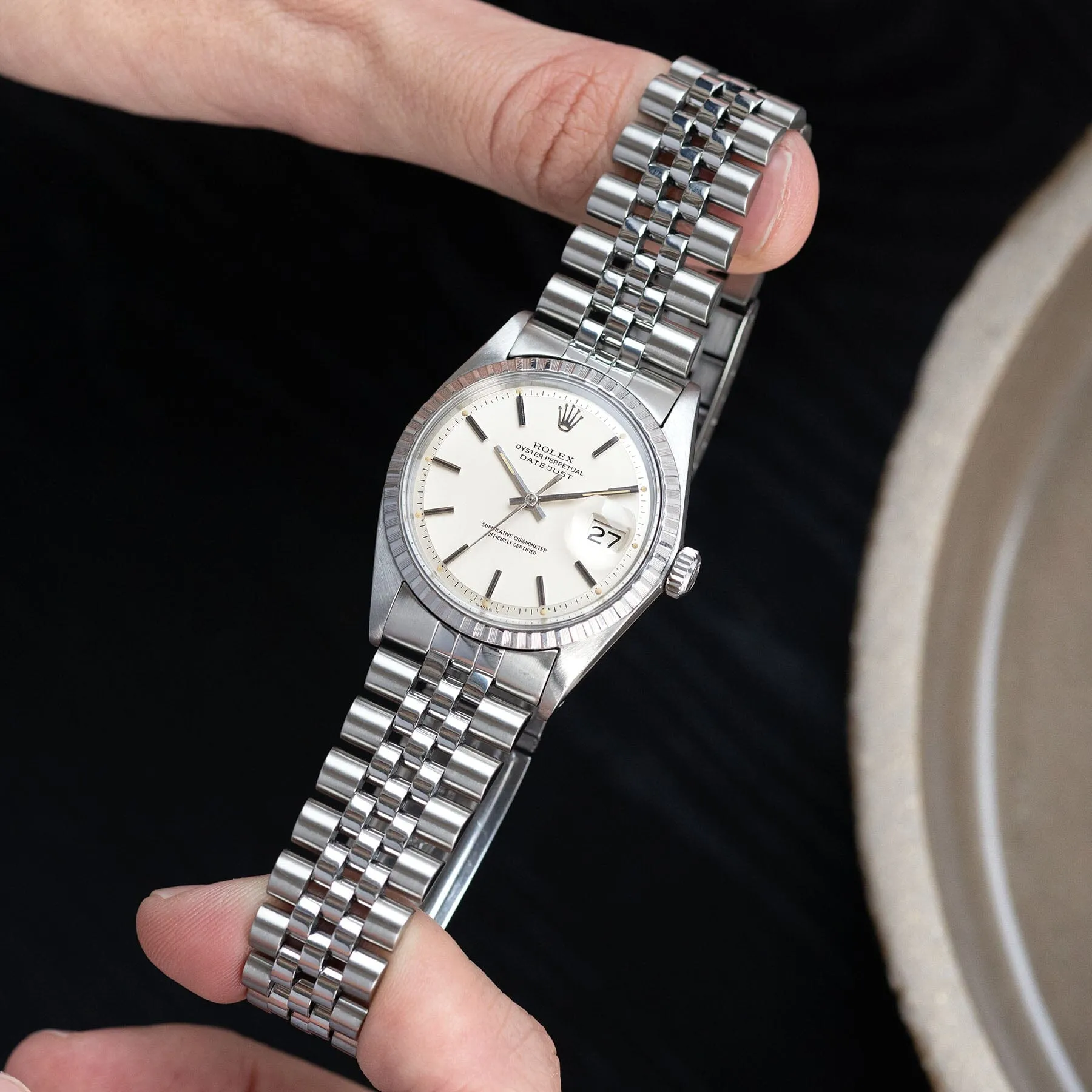 Rolex Datejust 1603 light grey Matte Dial