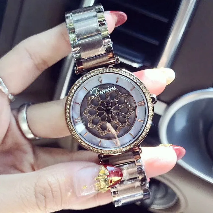 Roman Scale Shell Chassis Women's Watch