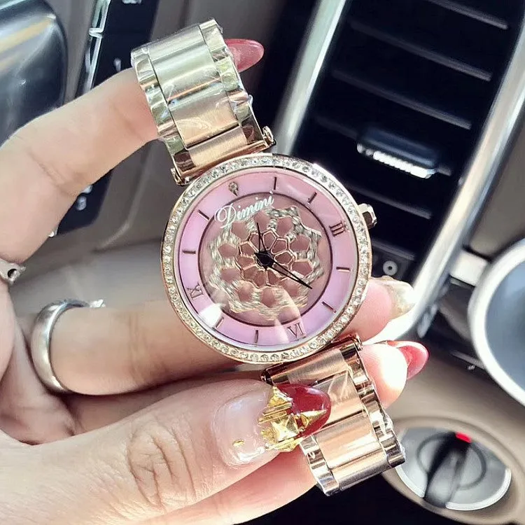 Roman Scale Shell Chassis Women's Watch