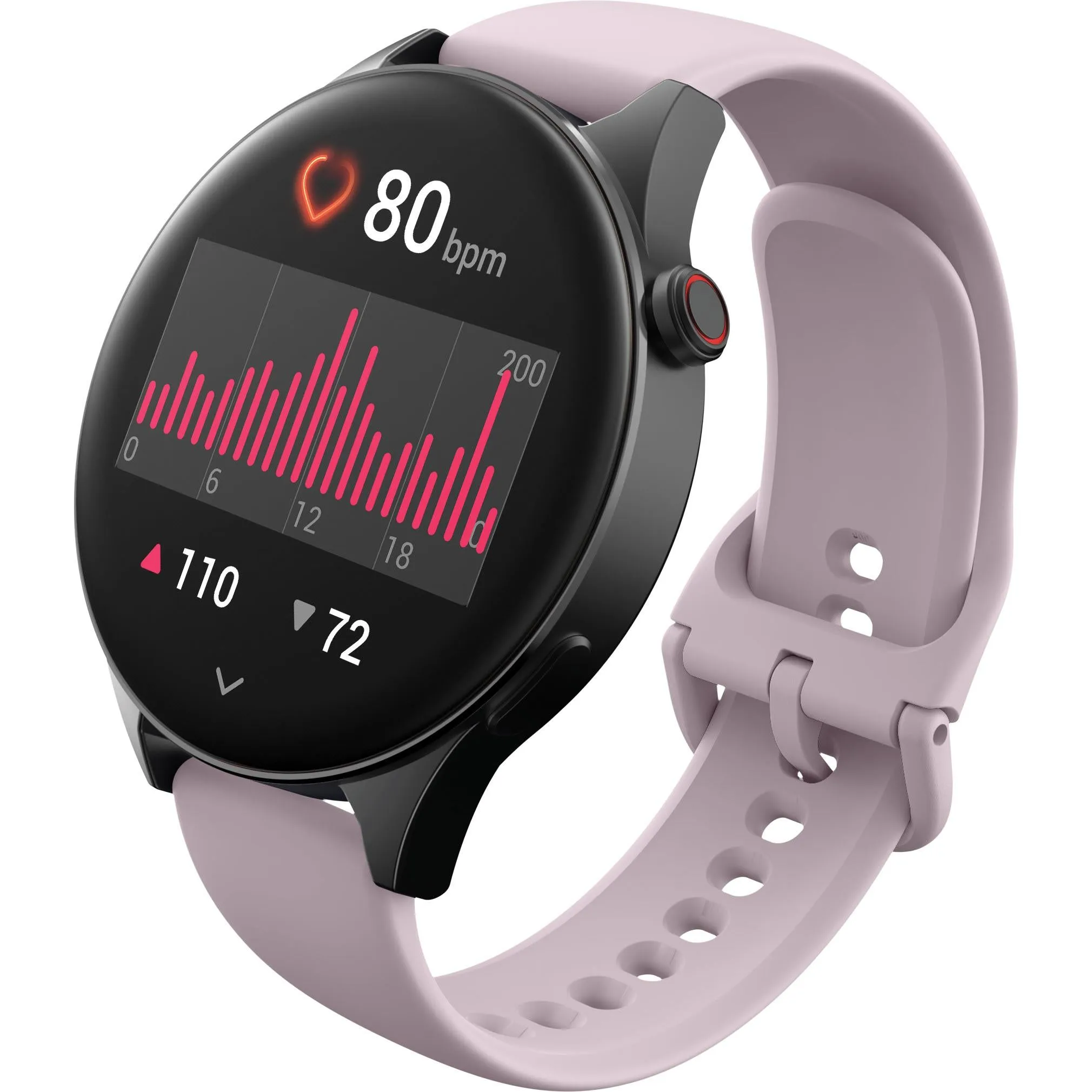 Ryze Wave Smart Watch MP3 (Lilac/Black)