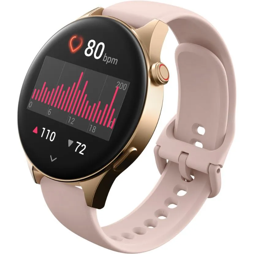 Ryze Wave Smart Watch MP3 (Pink/White)