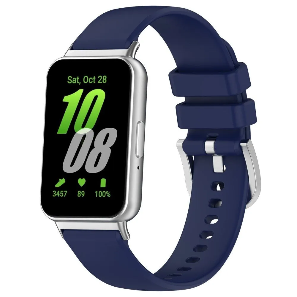 Samsung Galaxy Fit3 Smartwatch Silikone Rem - Blå