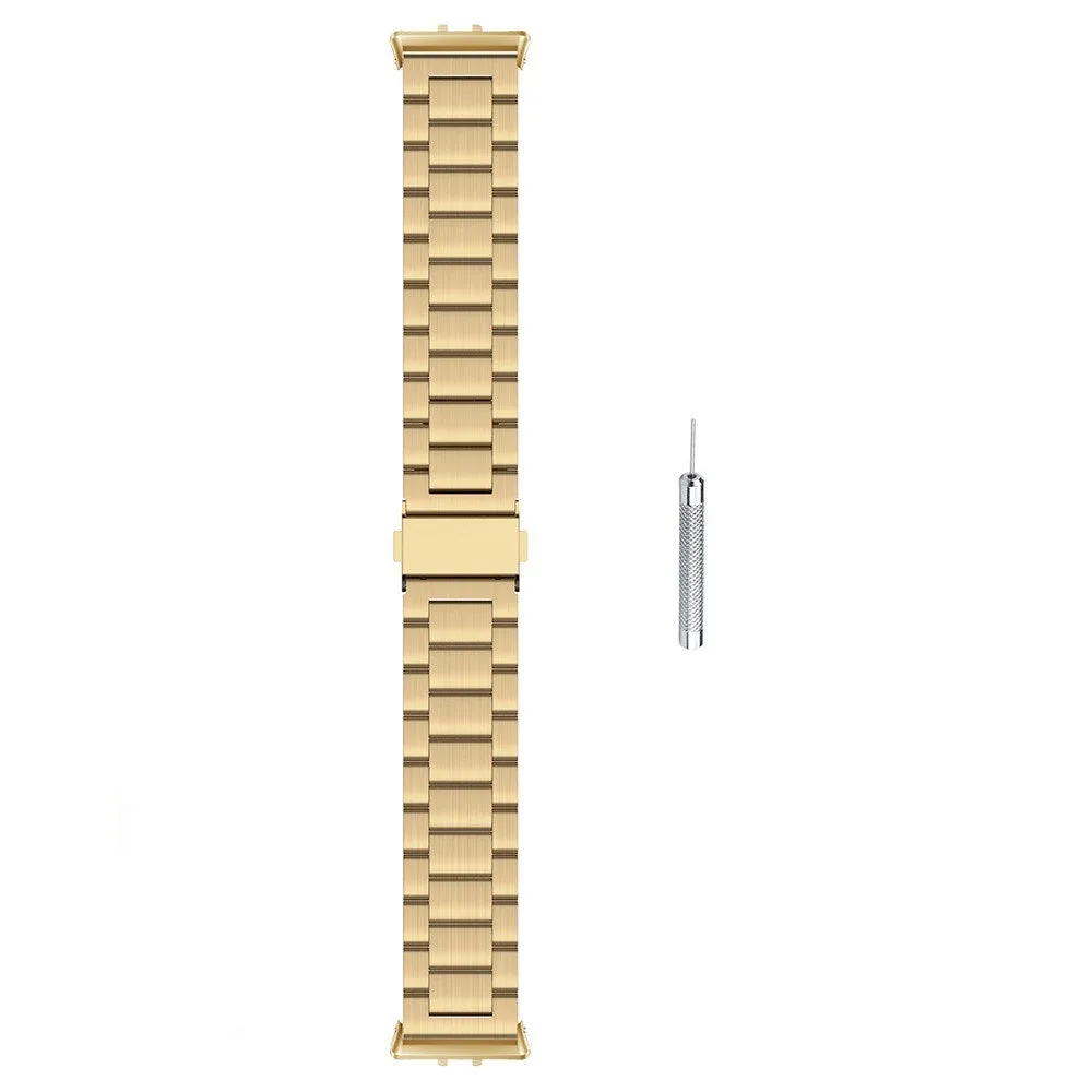 Samsung Galaxy Fit3 Stainless Steel Smartwatch Rem m. Værktøj - Guld