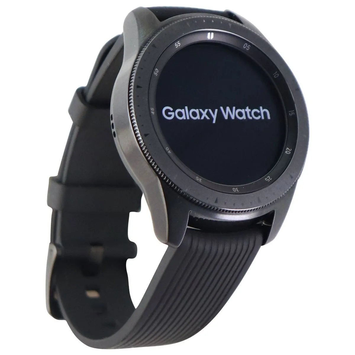 Samsung Galaxy Watch 42mm Stainless Steel (Bluetooth   LTE) - Black (SM-R815W)