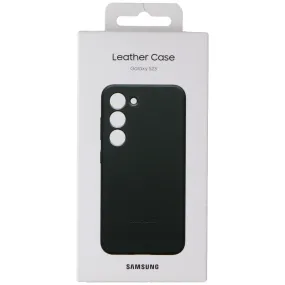 Samsung Leather Case for Galaxy S23 - Green