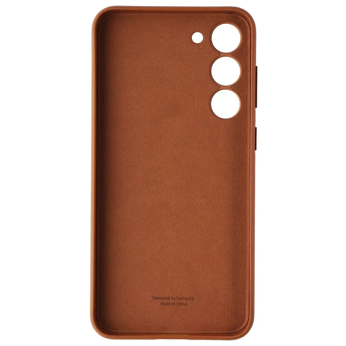 Samsung Leather Case for Galaxy S23  (Plus) - Brown