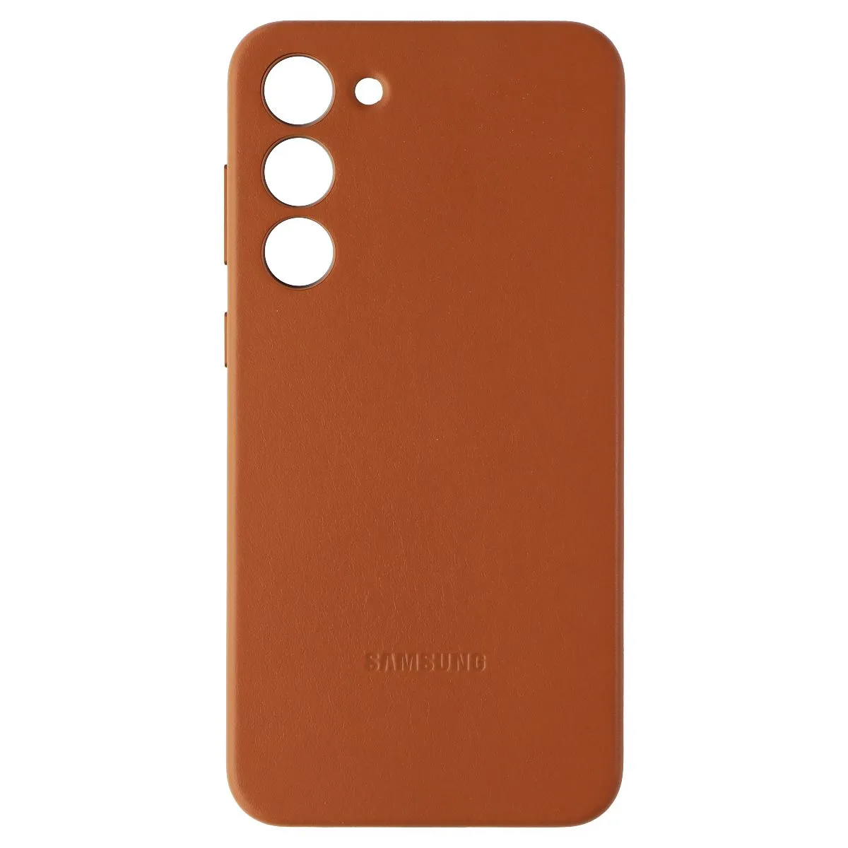 Samsung Leather Case for Galaxy S23  (Plus) - Brown