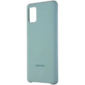 Samsung Official Silicone Cover for Samsung Galaxy A51 Smartphones - Blue