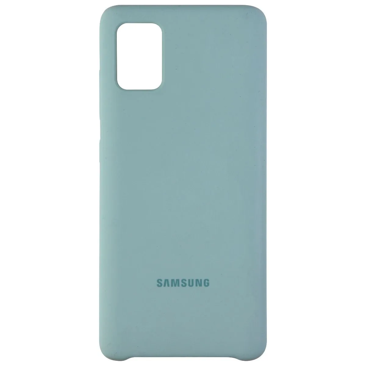 Samsung Official Silicone Cover for Samsung Galaxy A51 Smartphones - Blue