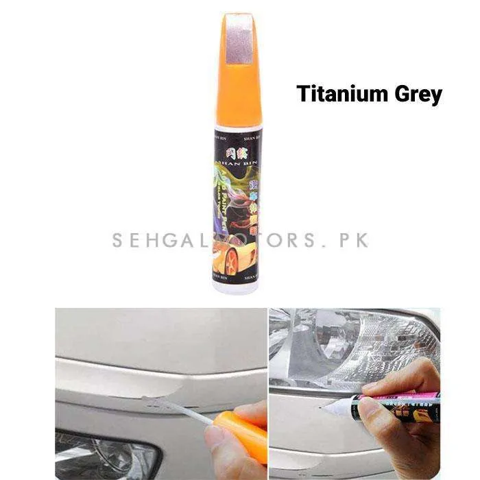 Scratch Filling Paint Color Pen Titanium Gray - Car Scratch & Paint Pen