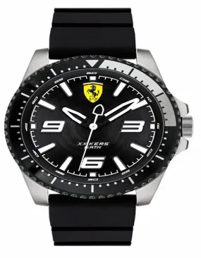 Scuderia Ferrari XX Kers Watch - Black Dial -  Stainless Steel - Black Silicone