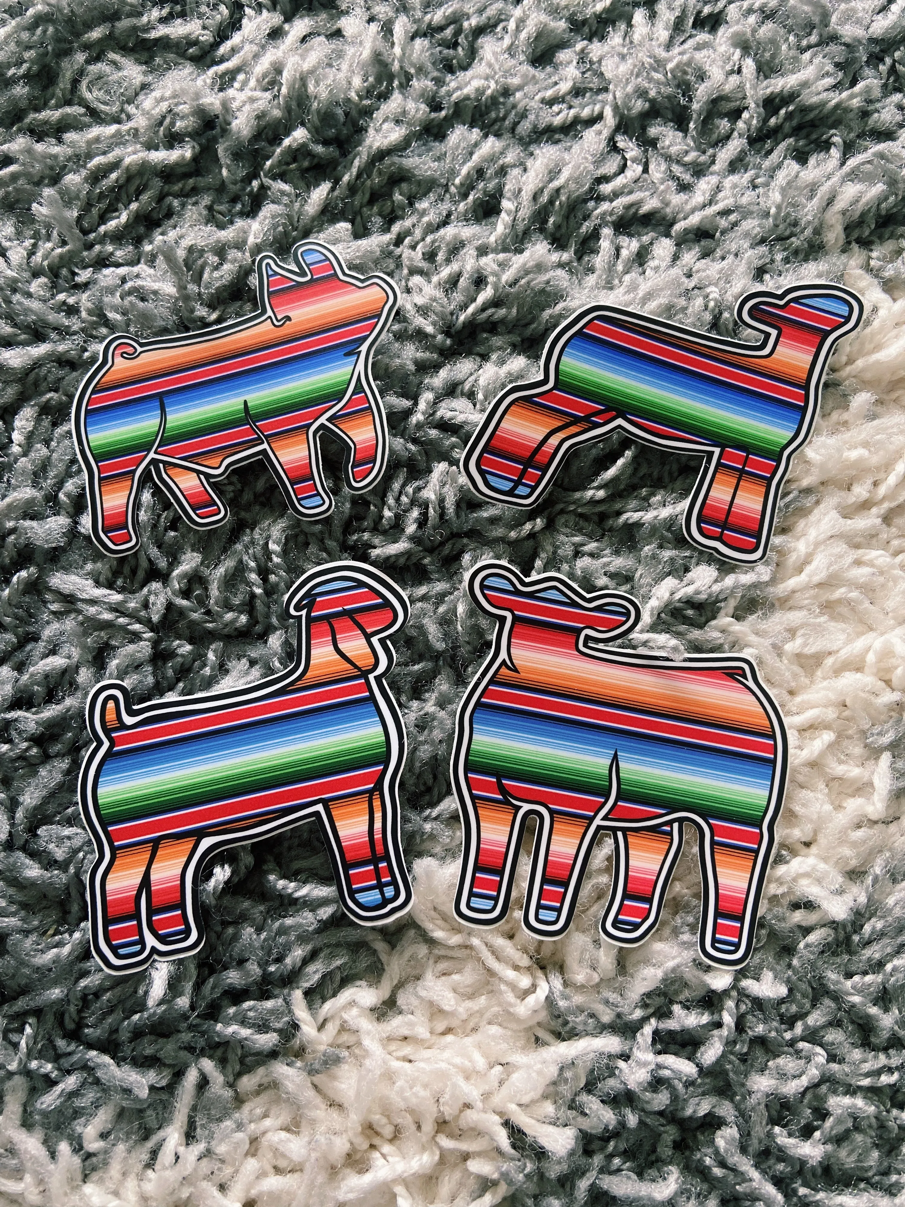 Serape Stickers