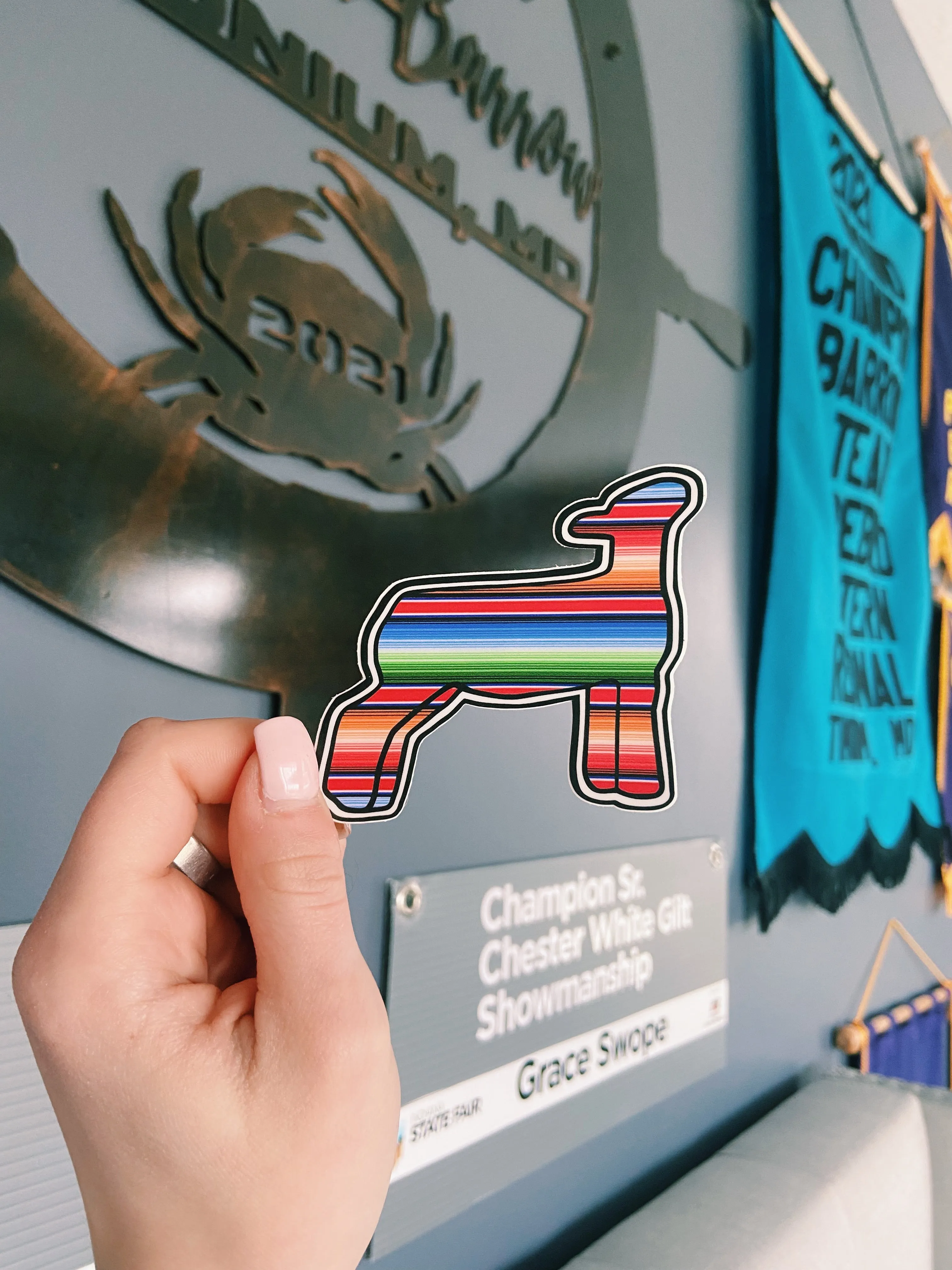 Serape Stickers