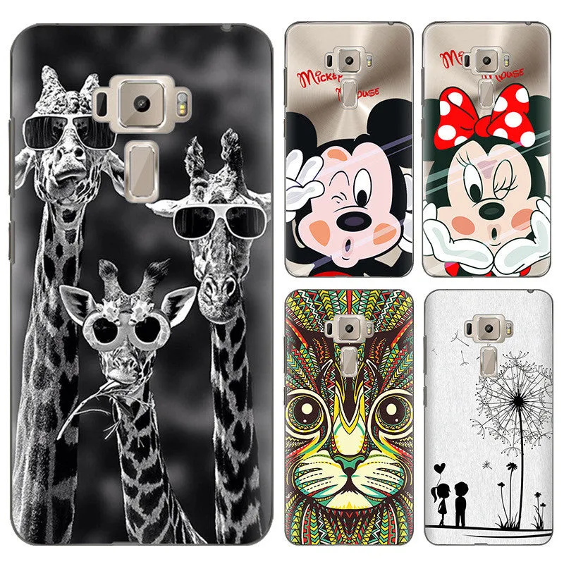 Silicone Cartoon Phone Cases for Asus ZenFone