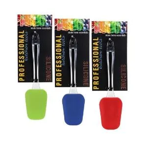 Silicone - Spatula - 3 Assorted Colors (Case Qty: 24)