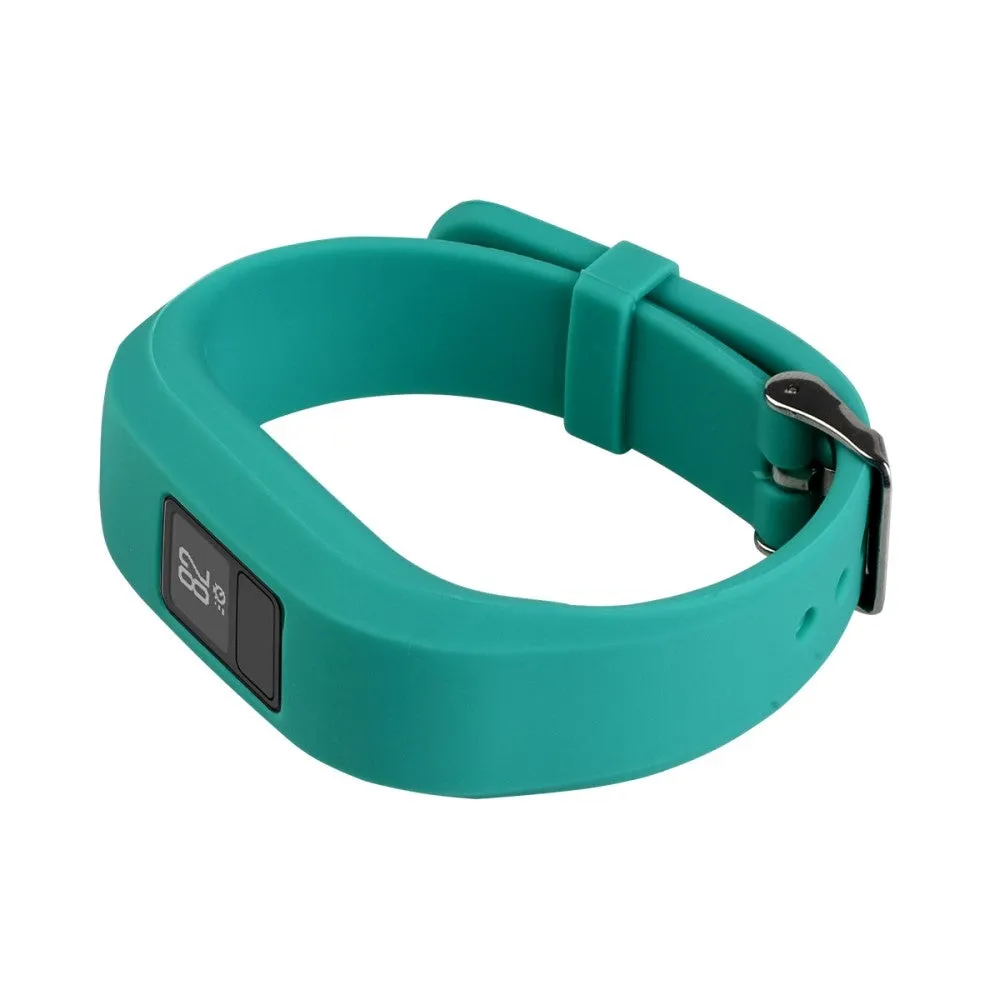 (Size L) Garmin Vivofit 3 replacement silicone sports armband (joint circumference: 170-220mm) - Turquoise