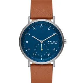 Skagen Kuppel SKW6888 Leather Mens Watch