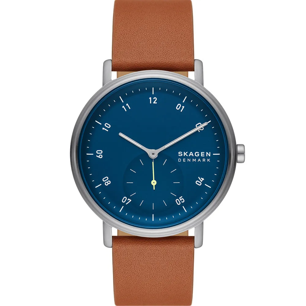 Skagen Kuppel SKW6888 Leather Mens Watch