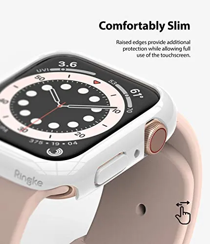 Slim Case Compatible with Apple Watch Series 6 / 5 / 4 / SE 44mm (2 Pack)