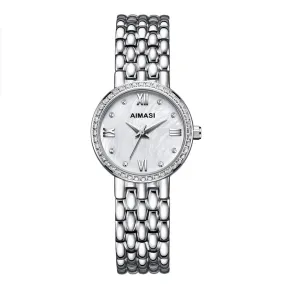 Small&Simple Diamond-inlaid Women's Watch