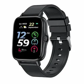 Smart Watch 2022(Call Receive/Dial), 1.70 in HD Full Touch Screen Smartwatch Fitness Tracker with Call/Text/Heart Rate (Black)