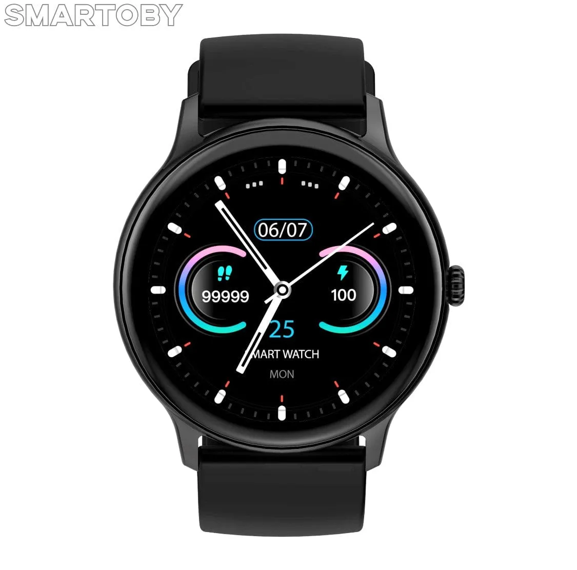 Smartoby Dafit i10 BT Call Smart Watch Black