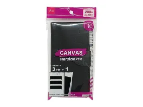 Smartphone case - 13.13Pro - notebook type - Canvas - Black